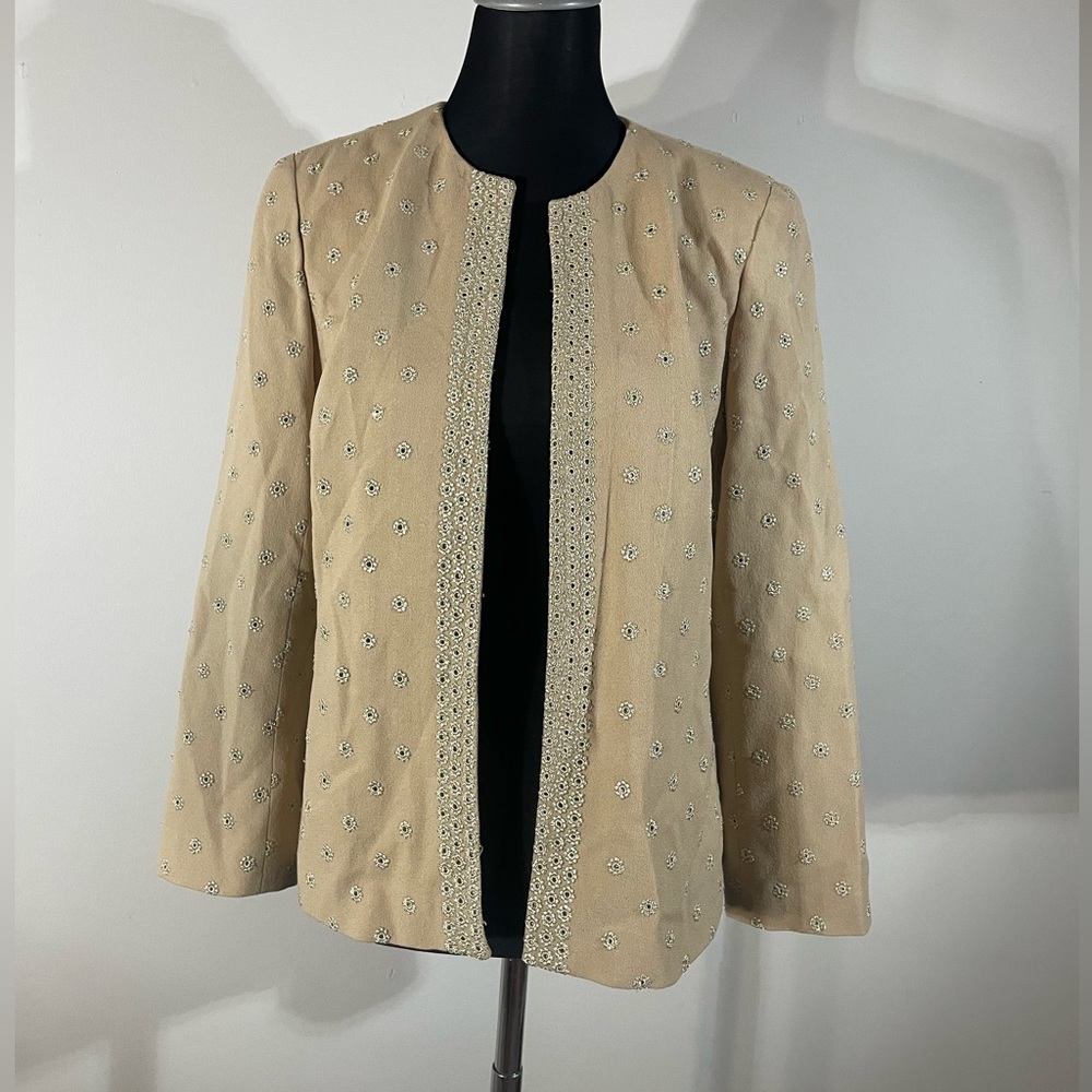 Oscar de la renta jacket/coat/ blazer Petite size 12p